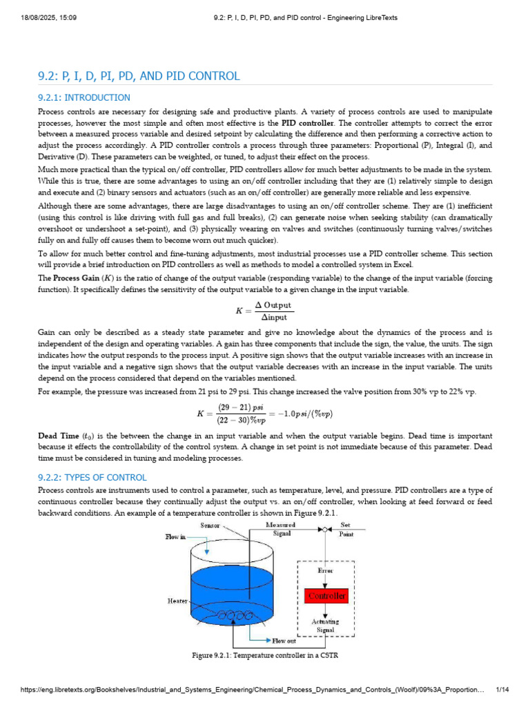 Understanding PID Control Systems | PDF | Control Theory | Applied ...