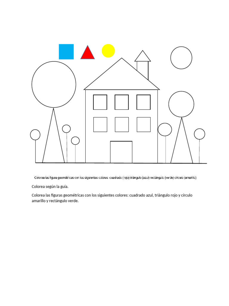 Actividades de Coloreo y Recorte Infantil | PDF