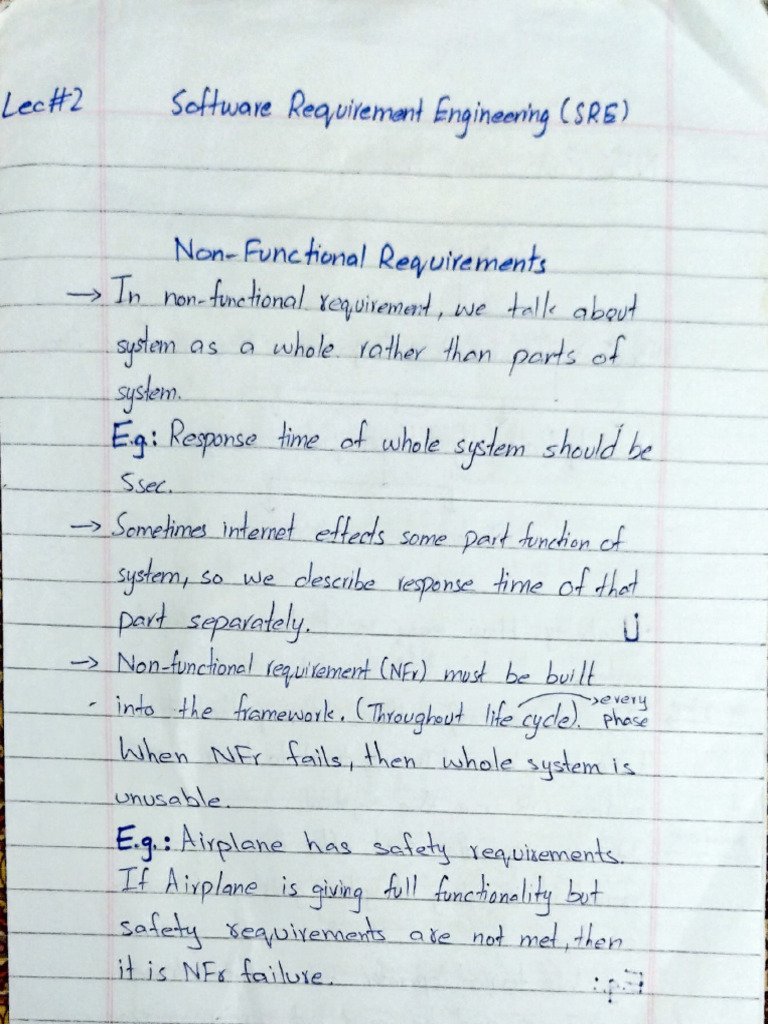 SRE Notes NO 1 II | PDF