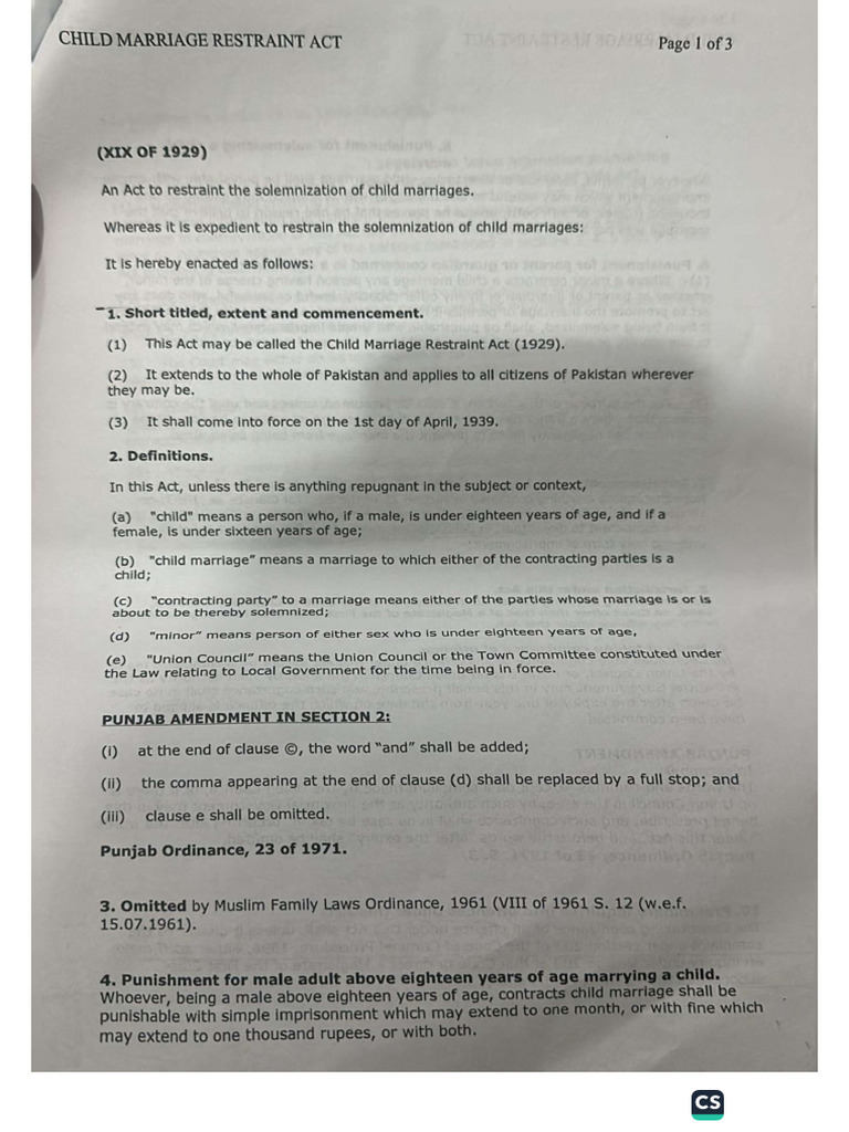 Restraint Act | PDF