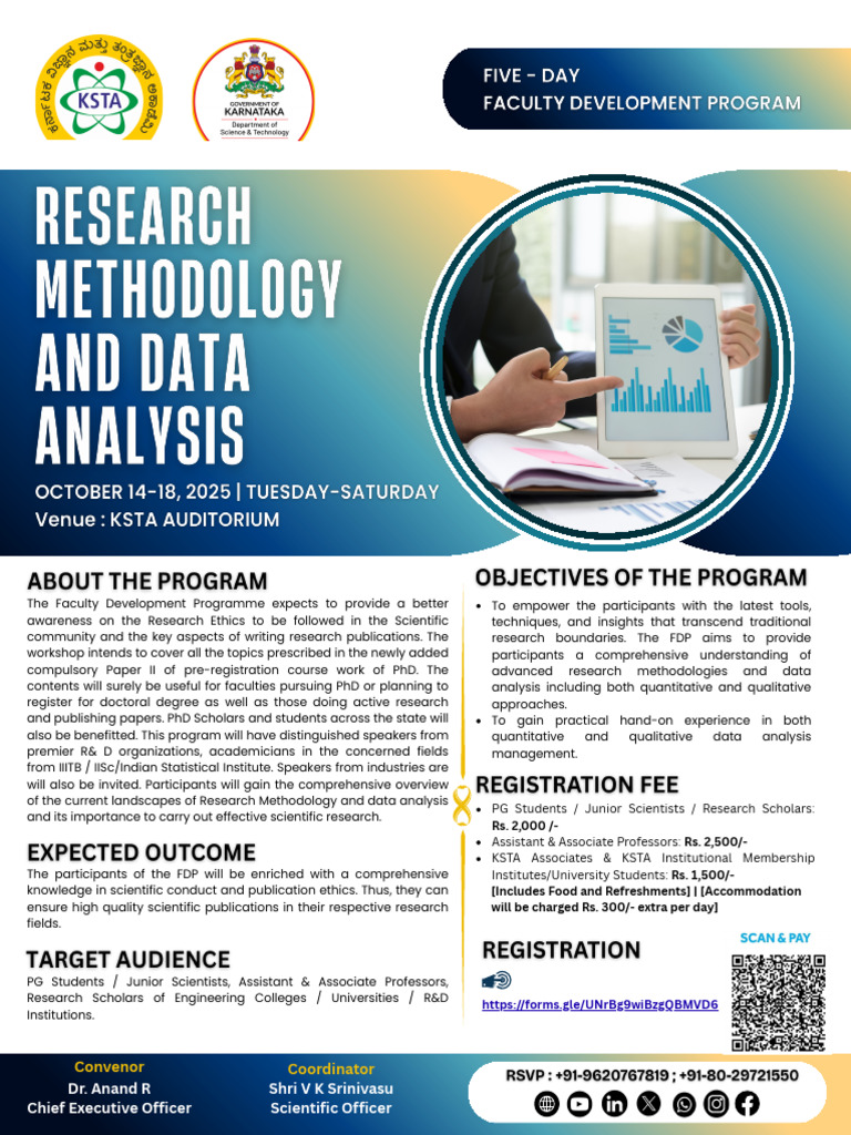VK Project: Faculty Development Program | PDF | Methodology | Data