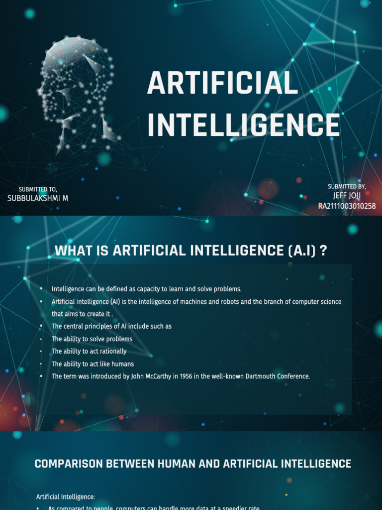 Understanding Artificial Intelligence Basics | PDF