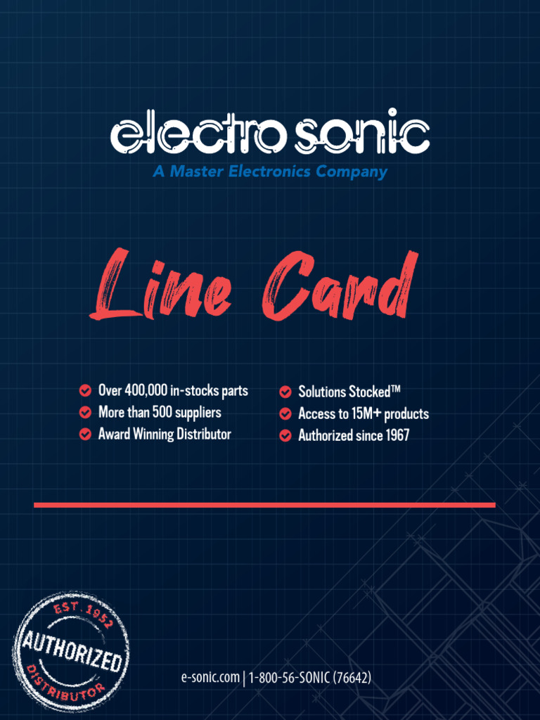 Comprehensive Supplier Line Card | PDF | Electronics | Relay