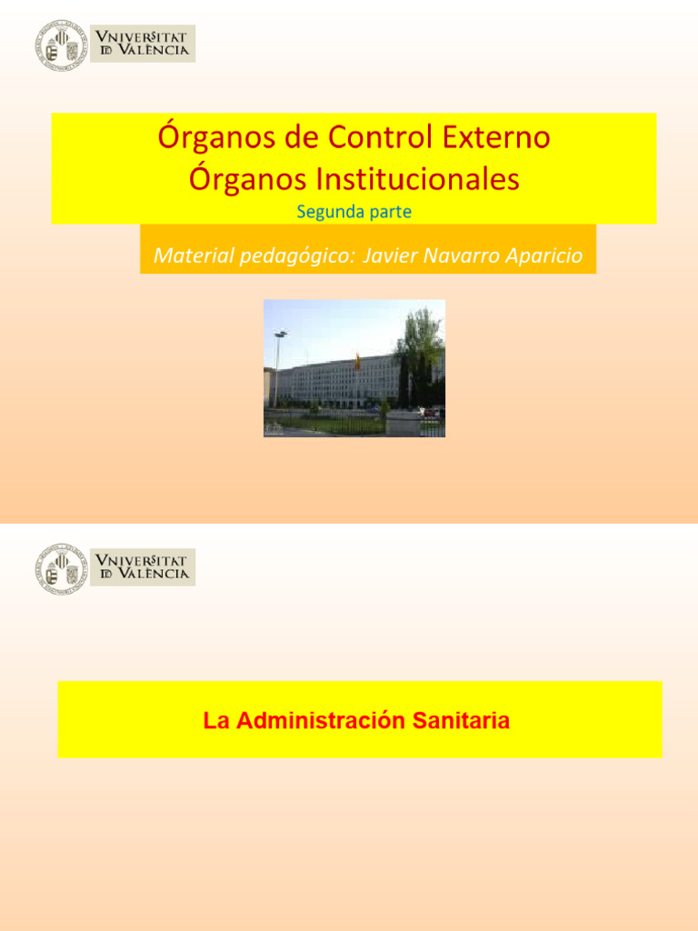 2 Organos Control Externo Dos | PDF