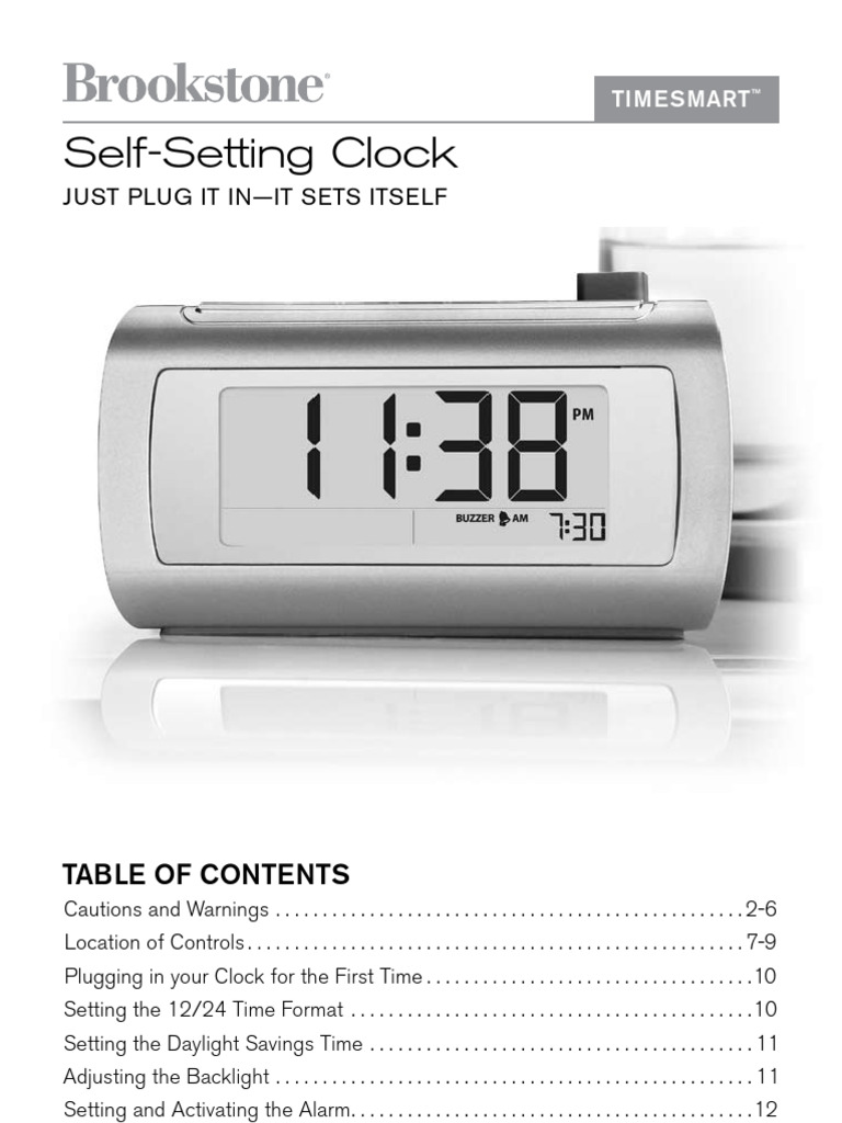 Brookstone BSSunrise2 Clock Manual | PDF | Electromagnetic Interference ...