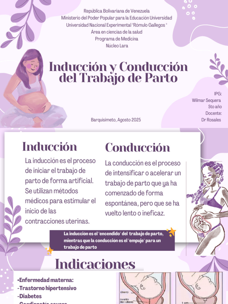 Inducción y Conducción del Parto | PDF | Parto | Salud maternal