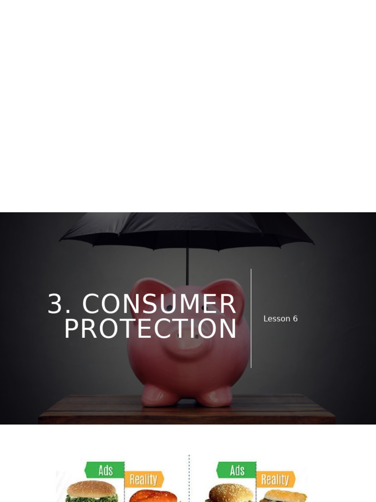 Consumer Protection | PDF | Offer And Acceptance | Economies