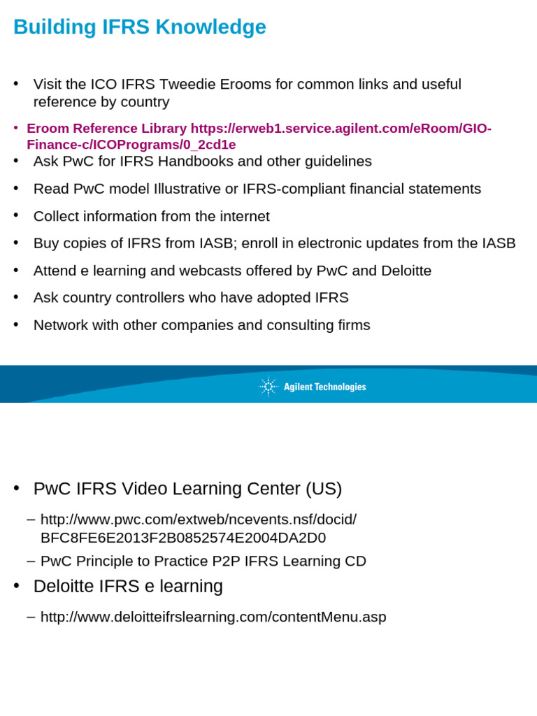 Essential Steps for IFRS Transition Guide | PDF | International ...