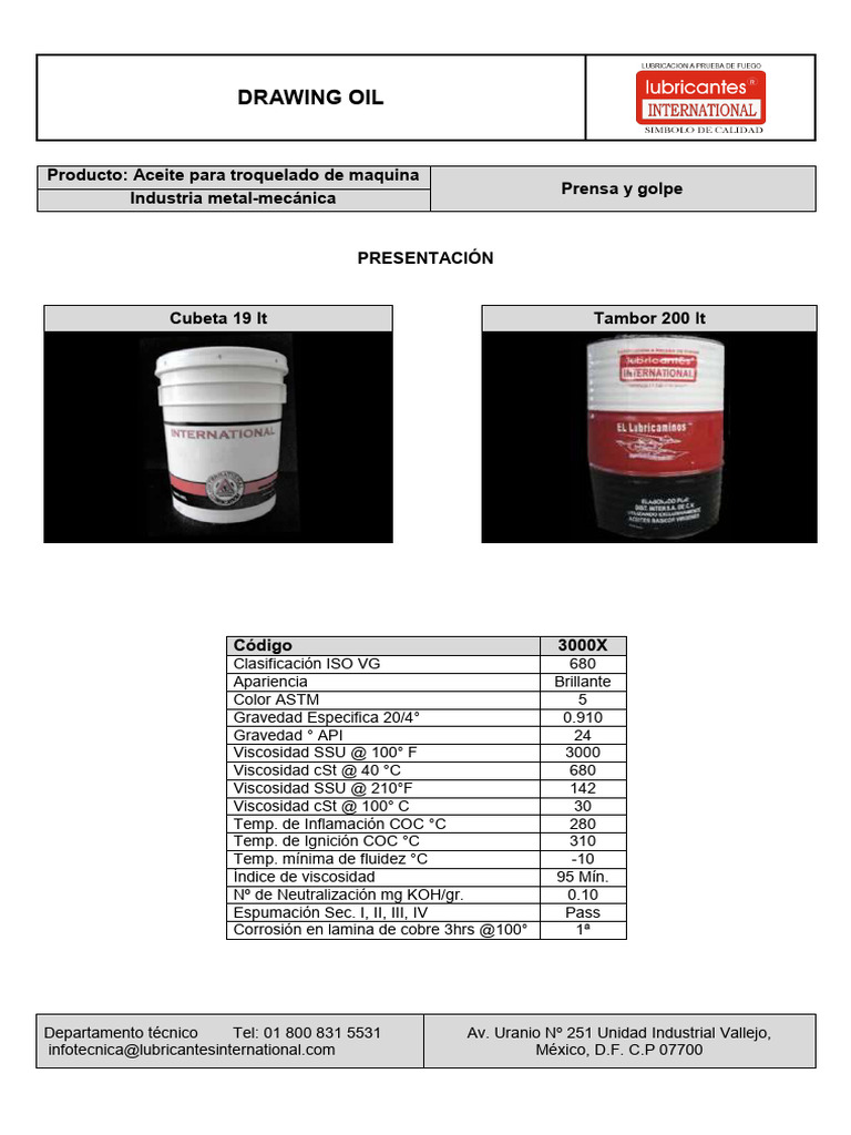 Drawing Oil | PDF