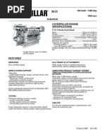 Cat 3512 1280HP A Rating