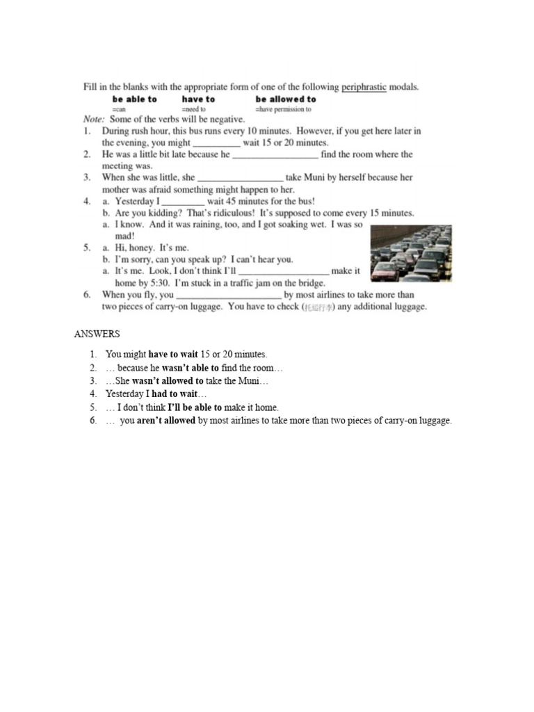 Periphrastic Modals in Context | PDF