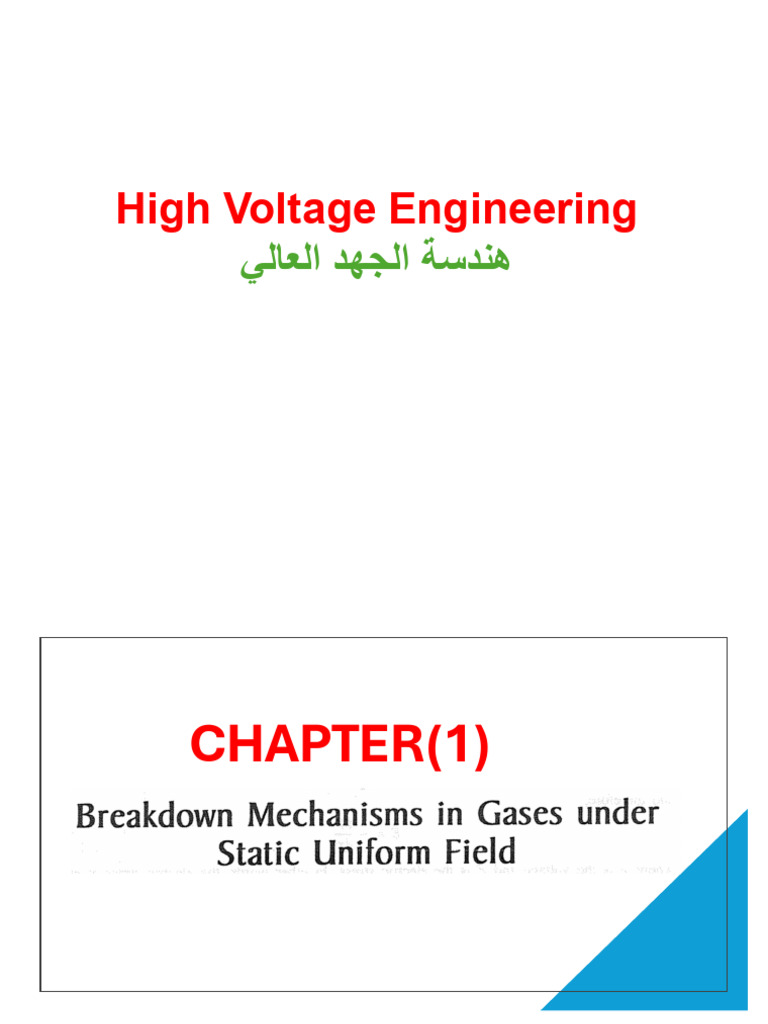 Breakdown of Insulators in High Voltage Engineering | PDF | Insulator ...