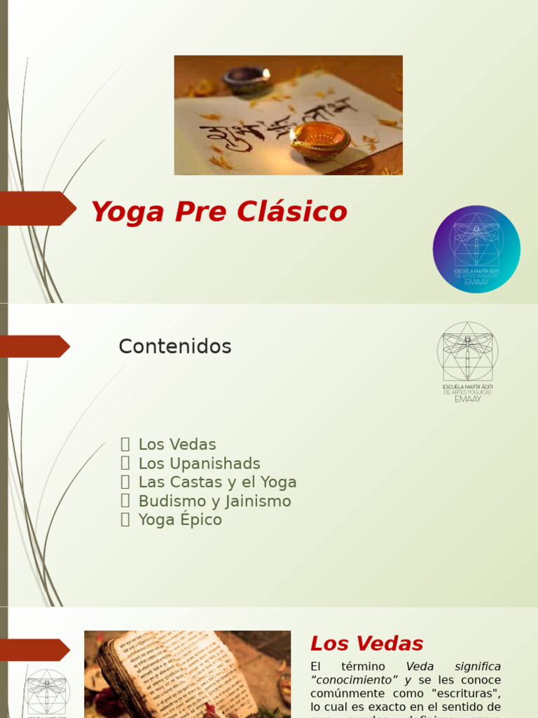 Yoga Pre Clásico | PDF | Vedas | Yoga