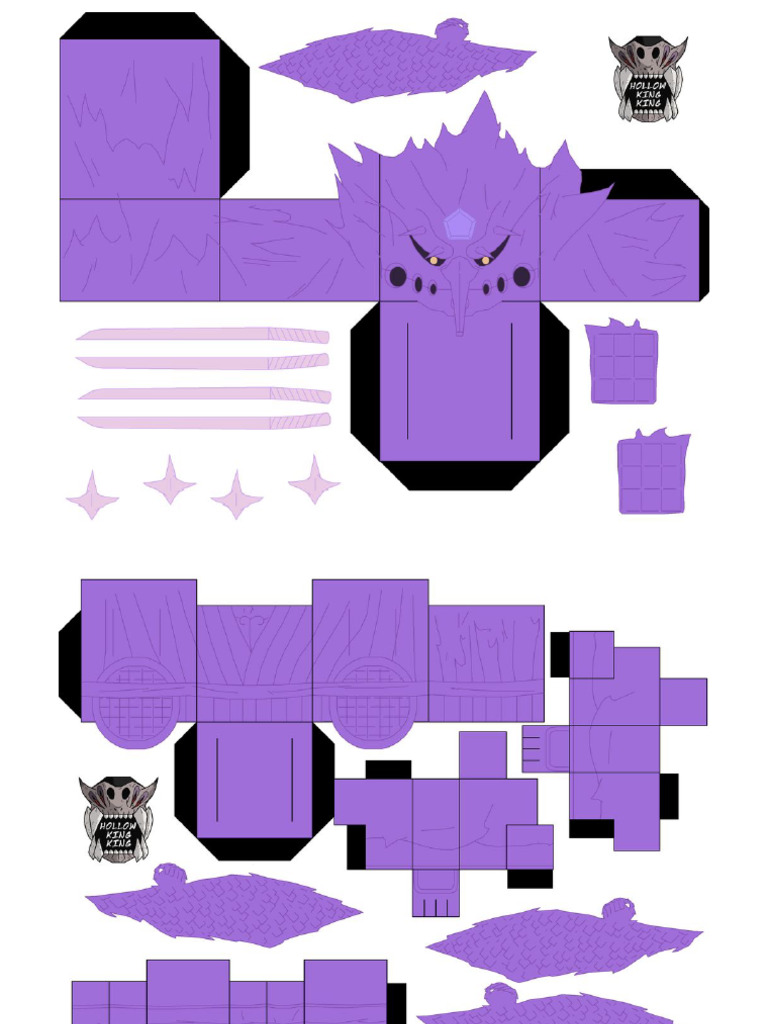 Sasuke Final Susanoo Paper Toy Paper Craft | PDF