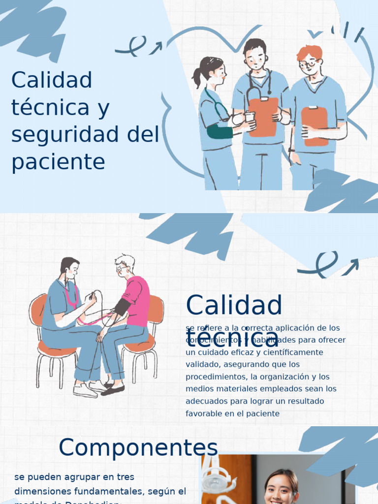 Calidad TECNICA Y SEGURIDAD DEL PX | PDF | Seguridad del paciente ...