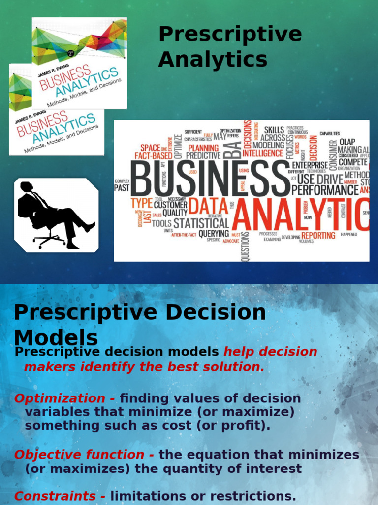 Prescriptive Analytics | PDF | Mathematical Optimization | Analytics