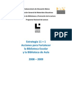 Estrategia 11+1 - PRESENTACIÓN - TEXTOS