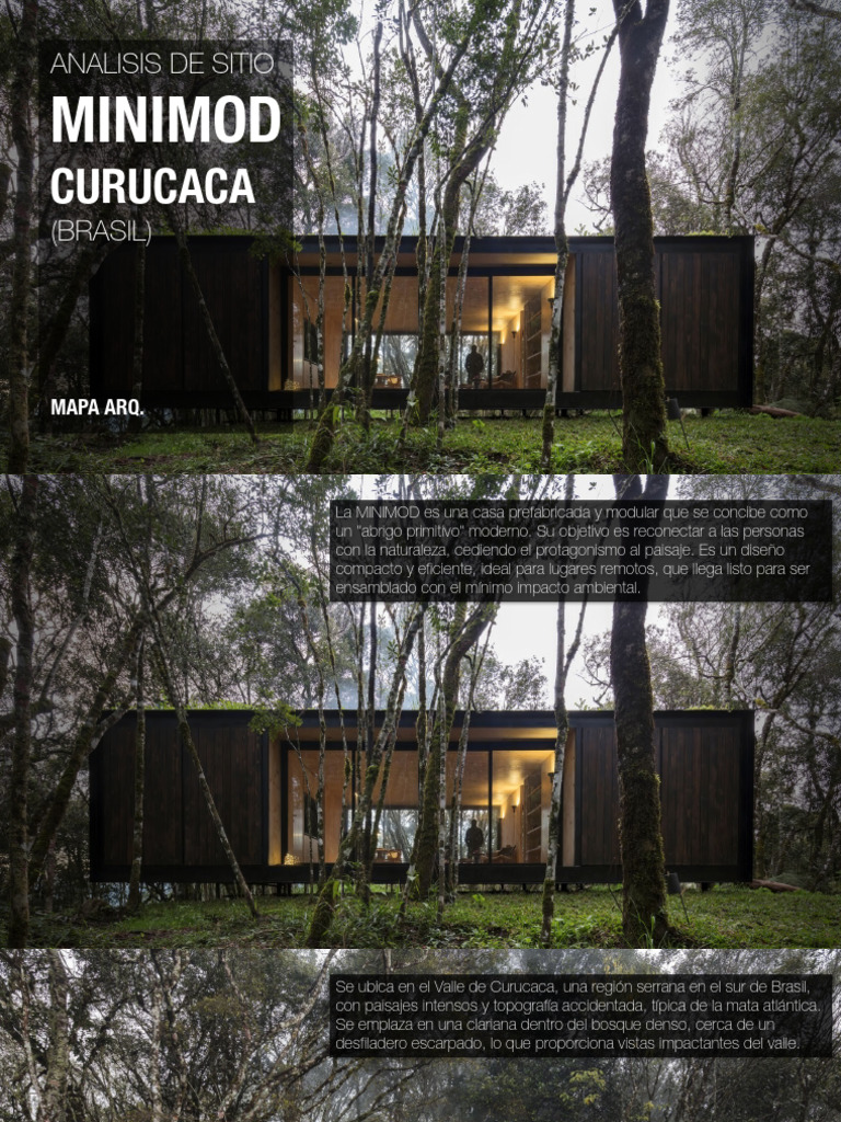 Casa Prefabricada MINIMOD en Curucaca | PDF | Ventana | Diseño ...