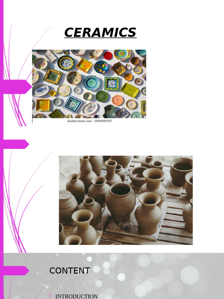 Comprehensive Guide to Ceramics | PDF | Ceramics | Salt (Chemistry)