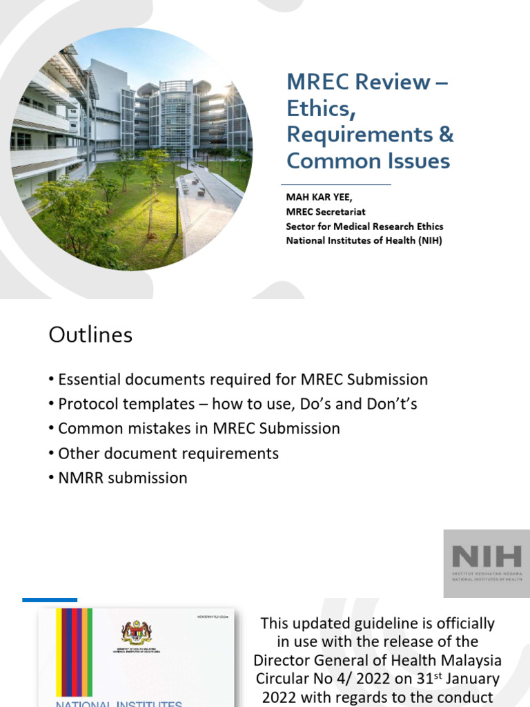 MREC Submission Guidelines and Protocols | PDF | Informed Consent | Risk