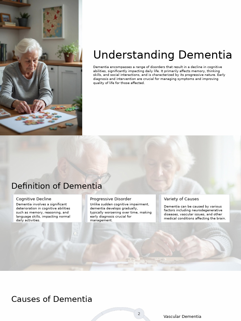 Comprehensive Guide to Dementia | PDF | Dementia | Cognition