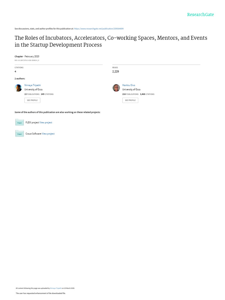 Startup Development Ecosystem Insights | PDF | Startup Company | Small ...