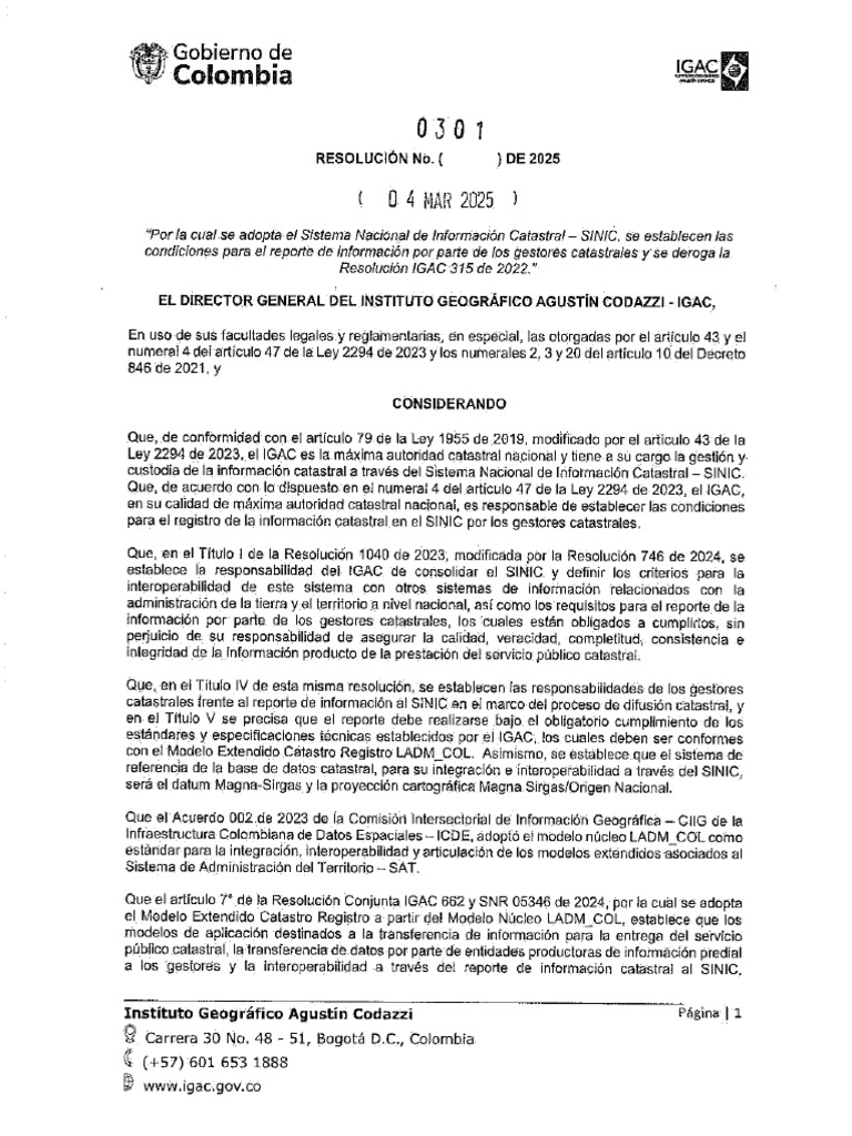 R 0301 - 2025 - Sinic | PDF