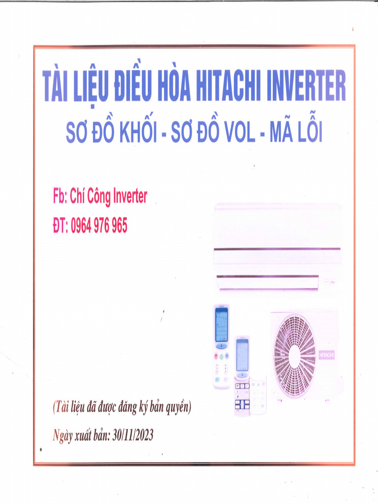 ĐH Hitachi Inverter 2 | PDF