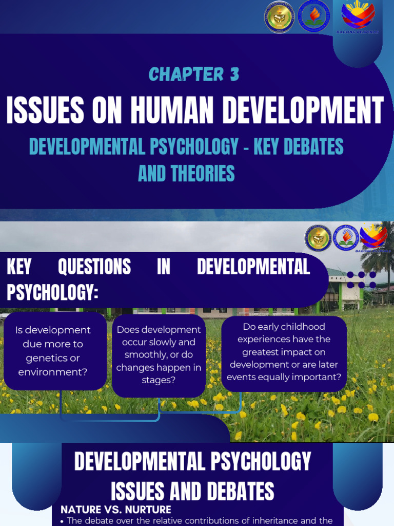 3. Issues on Human Development | PDF | Developmental Psychology ...