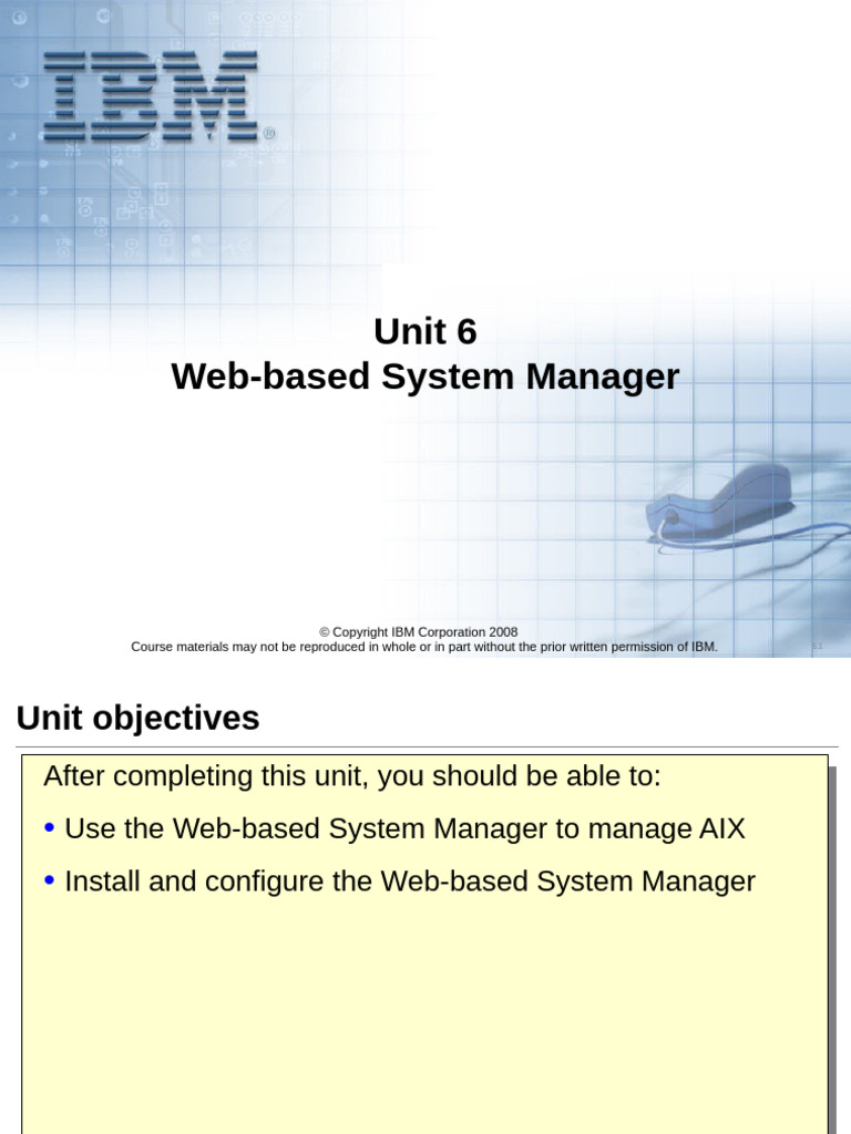 AIX Web-based System Manager Guide | PDF | Web Application | Client ...