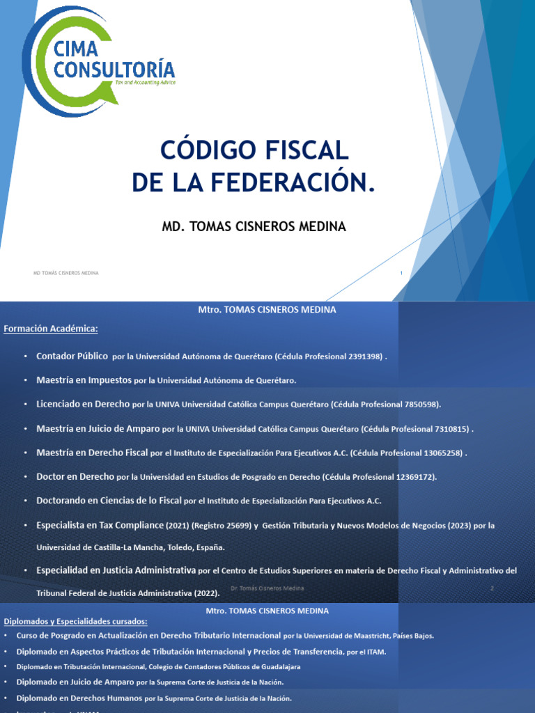 Código Fiscal de la Federación 2025 | PDF | Justicia | Crimen y violencia