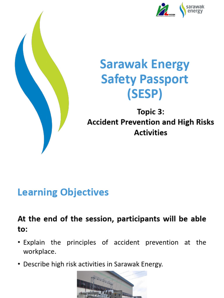 Topic 3 - Accident Prevention and High Risk Activities | PDF ...