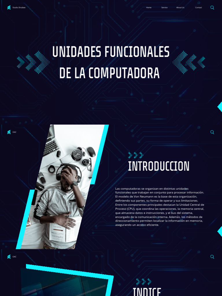 Unidades Funcionales de la Computadora | PDF | Almacenamiento de datos ...