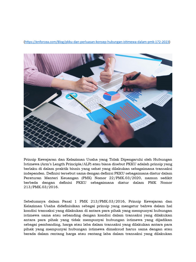 PKKU dan Hubungan Istimewa PMK 172/2023 | PDF