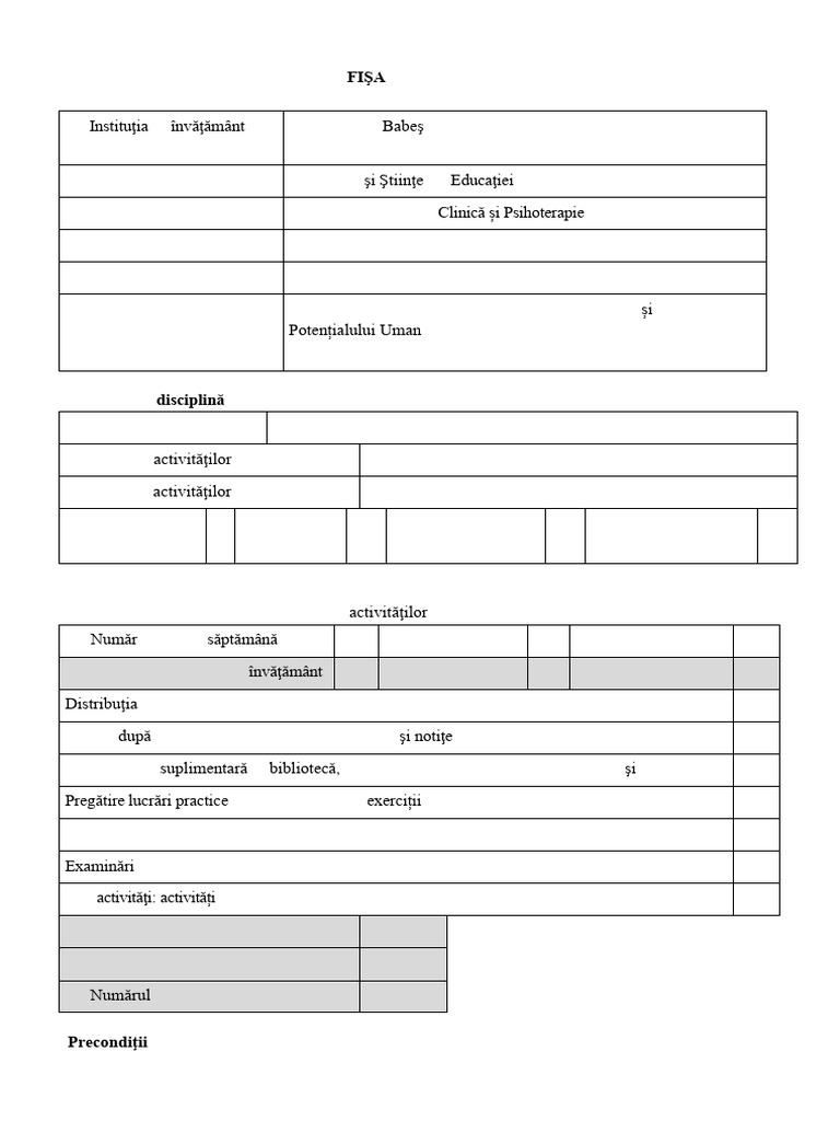 Fisa Disciplinei Metode Avansate de Cercetare | PDF