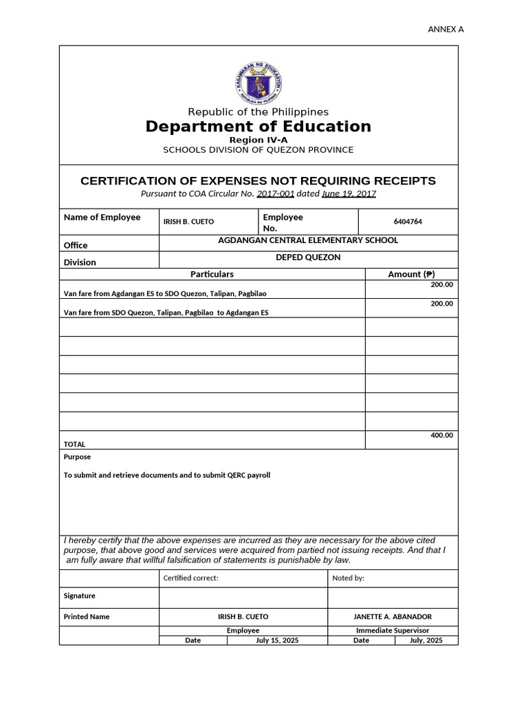 certification-of-non-receipt-expenses-pdf