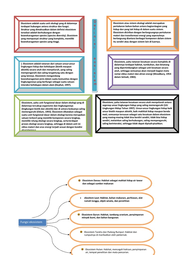 Mind Map Ekosistem Pdf