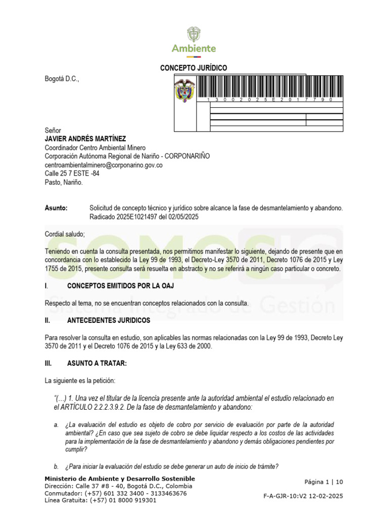 CJ 17790 | PDF | Evaluación de impacto ambiental | Entorno natural