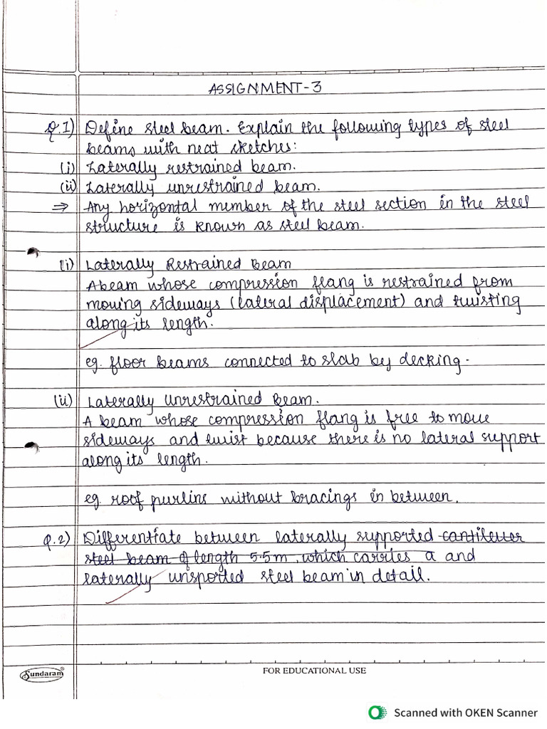 Tos Assignment 3 | PDF