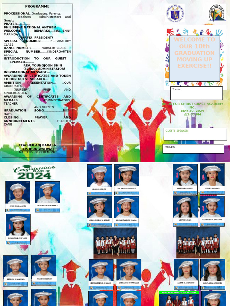 10th Graduation Ceremony Program | PDF