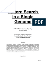 Pattern Search in A Single Genome