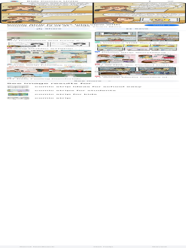 Comic Strip Example - Google Search | PDF