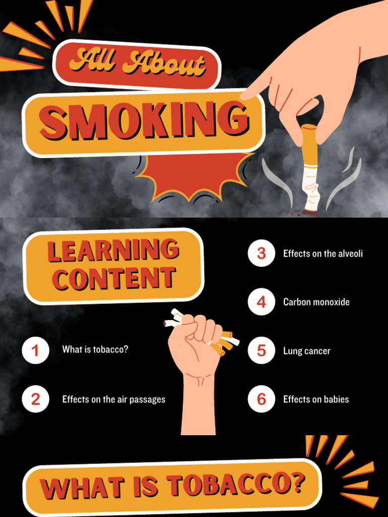 Bahan Dalam Asap Rokok | PDF | Lung | Bronchitis