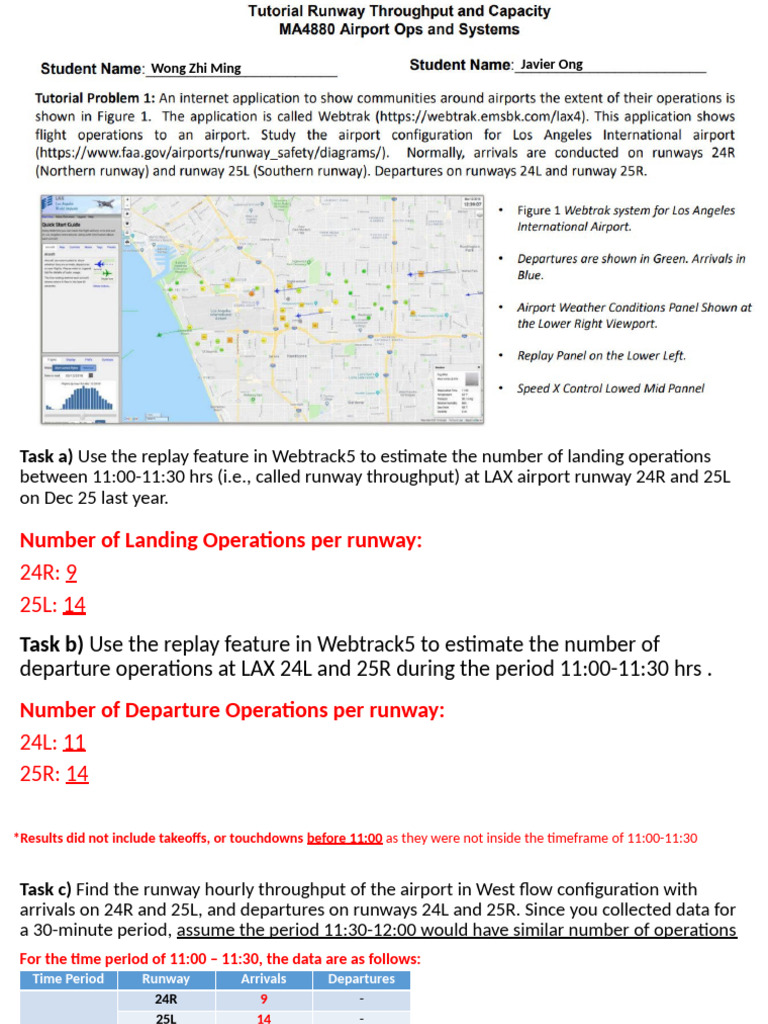 LAX Runway Operations Analysis Dec 25 | PDF | Runway | Transport