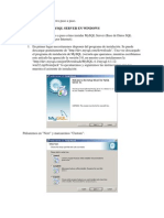 MySQL Server en Windows Paso A Paso