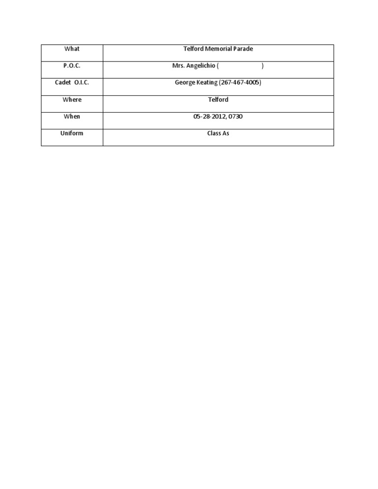 Point Paper | PDF