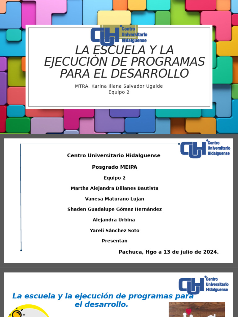 Programas escolares para el desarrollo | PDF | Comportamiento | Aprendizaje