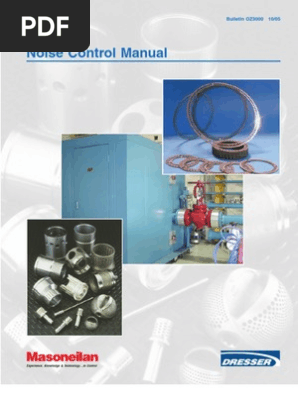 Masoneilan Control Valve Handbook Oz3000 Sound Decibel