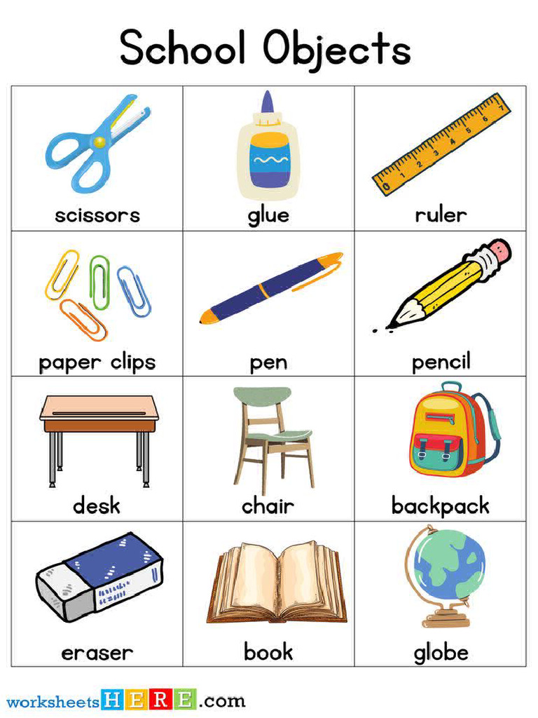School Objects | PDF