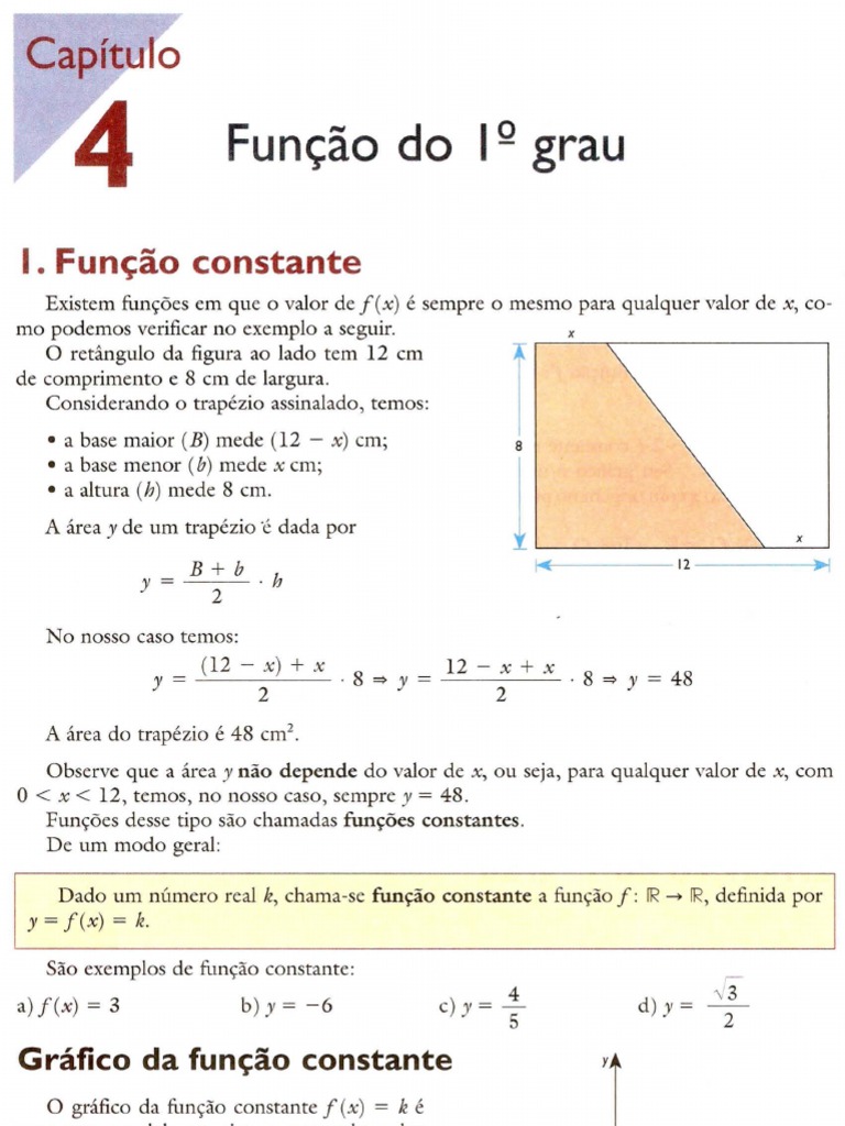 Como Fazer Função Do 1 Grau Passo A Passo